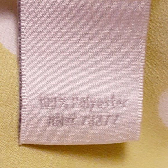 LC Lauren Conrad green polkadot tie back short sleeve top M - Picture 4 of 4